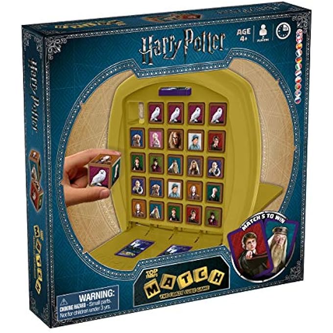TOP TRUMPS MATCH HARRY POTTER GAMES, MULTI-COLOUR, TT001724 - Image 1